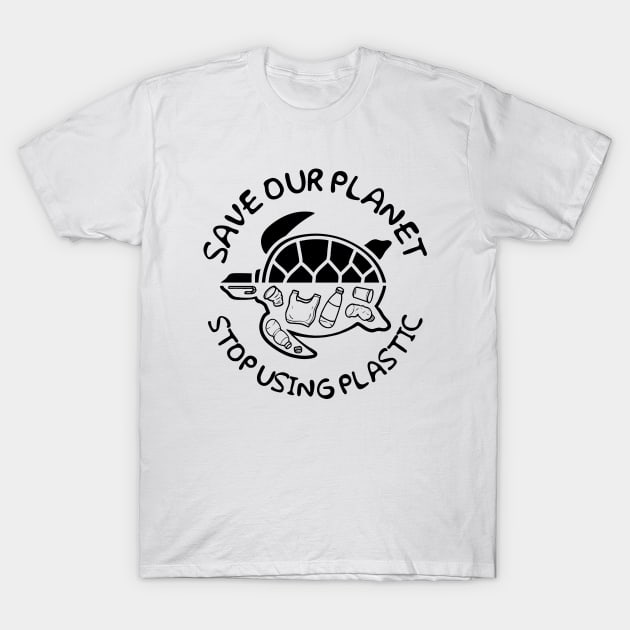 SAVE OUR PLANET T-Shirt by VizRad